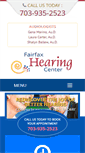 Mobile Screenshot of fairfaxhearing.com